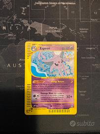 Pokémon Espeon Holo Aquapolis H9/H32 2003 Vintage