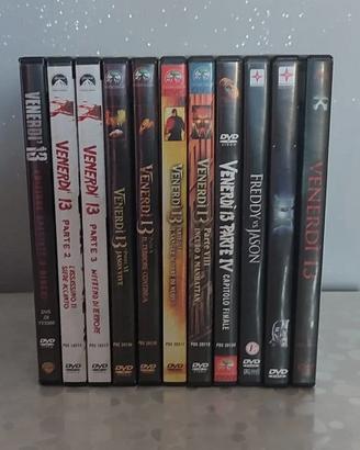 Venerdì 13 Saga Completa 11 DVD Edizioni Speciali