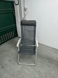 sdraio campeggio camper tenda giardino terrazzo
