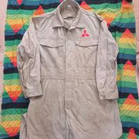 Texaco Mitsubishi Tute da Lavoro anni 70 Vintage