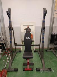 Panca inclinabile e Rack