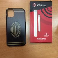 Cover oro e nero AC MILAN per apple iphone 11