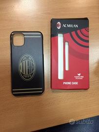 Cover oro e nero AC MILAN per apple iphone 11