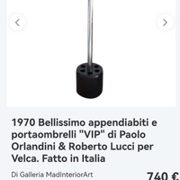 Appendiabiti e portaombrelli Velca VIP Design