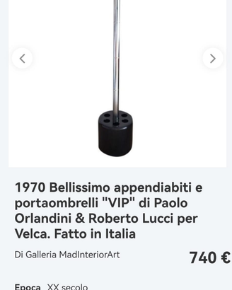 Appendiabiti e portaombrelli Velca VIP Design