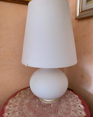 Lampada bianca opalino Fontana arte