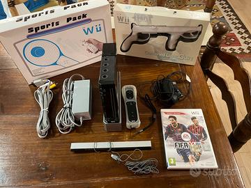 Nintendo Wii con giochi e accessori pack