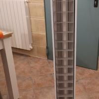 Plafoniera neon 125 x 17 con lampada