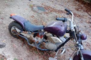 Mini moto modello Harley