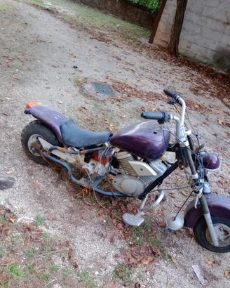 Mini moto modello Harley