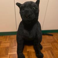Peluche Pantera nera alta 64cm