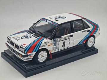 LANCIA Delta HF Integrale 4WD n° 4 - Kyosho - 1/18