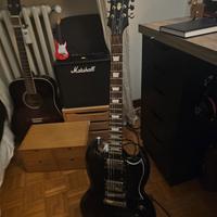 Chitarra elettrica Diavoletto SG Ebony