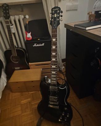 Chitarra elettrica Diavoletto SG Ebony