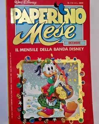 Fumetti PAPERINO MESE 1988-1989