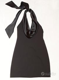 Vestito corto ZARA nero elegante XS - nuovo