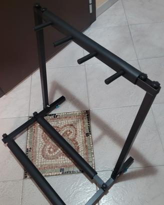 multistand supporto 3 chitarre