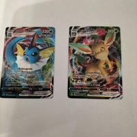 2 carte Pokemon originali Vmax 