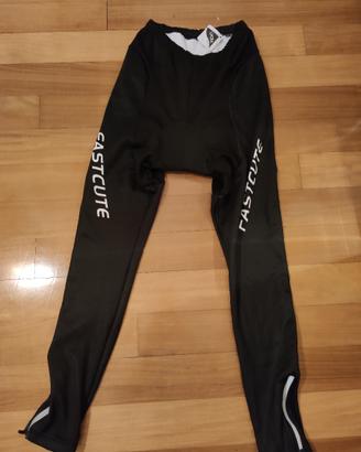Pantaloni ciclismo con fondello Fastcute tg. M