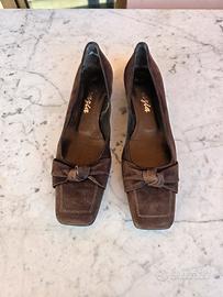 Scarpe donna camoscio