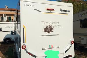camper semi integrale benimar tessoro 495