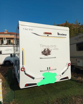 camper semi integrale benimar tessoro 495