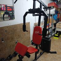 Panca multifunzione home gym + cyclette