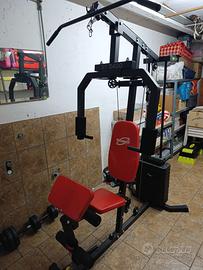 Panca multifunzione home gym + cyclette