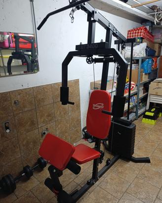 Panca multifunzione home gym + cyclette
