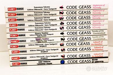 Code Geass Lotto 11 Manga Da Collezione