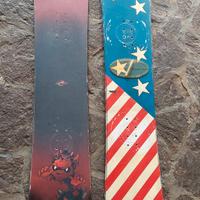 Tavole da snowboard Dakine e Blackhole 140cm