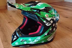 Casco moto integrale bambino