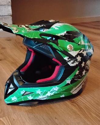 Casco moto integrale bambino