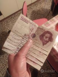 Banconote 50000 Lire (collezione numismatica)