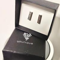 Orecchini a Lobo "Bar Stud" - Younique Nuovi