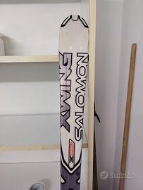Sci Salomon X-Wing R usato con bastoncini