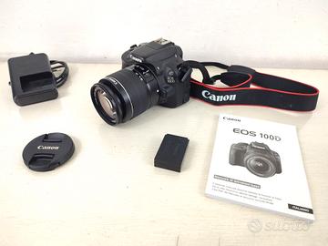 Reflex Canon 100D FULL HD Touch Pari al Nuovo