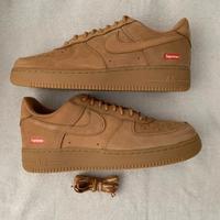 Supreme x NK Air Force 1 color grano, taglia 36