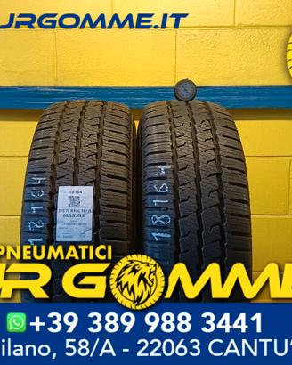 2 Gomme al 90% 215/70/15C MAXXIS Invernali - Cantù