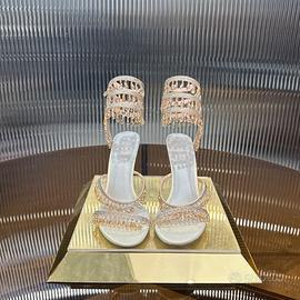 Sandali con tacco alto RENECAOVILLA Crystal Snake