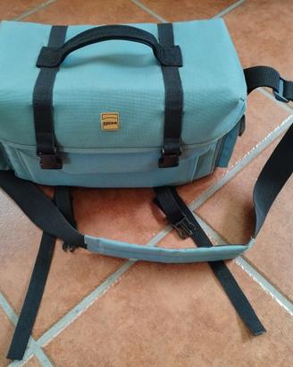 Borsa da fotografo Dorr grigio azzurro