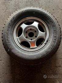 treno gomme e cerchi per mitsubishi