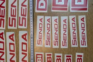 Sticker, decal moto derbi senda