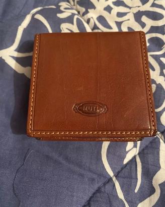 Borsellino portamonete uomo donna in pelle