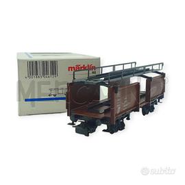 MODELLINO MARKLIN HO 4612 VAGONE BISARCA AUTOTRASP