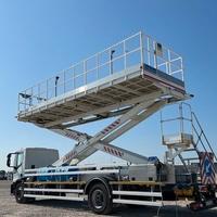 Cela SC720T 9 m Scissor Lift on Iveco Eurocar