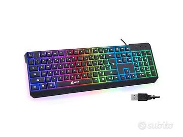 Tastiera gaming KLIM Chroma RGB layout italiano