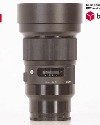 Sigma 20 F1.4 DG Art (Sony)
