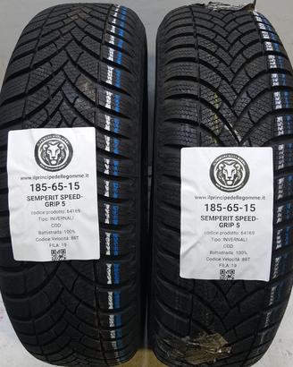 2 GOMME 185 65 15 SEMPERIT A64169