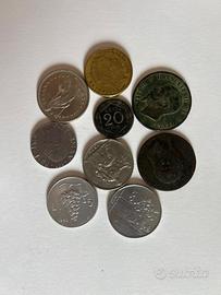 Lotto 9 Monete da Collezione - Italia e Estero